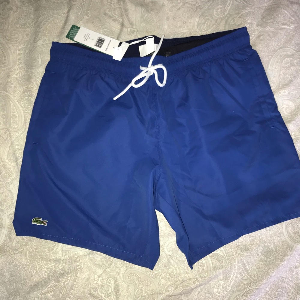Lacoste Men’s Quick Dry Swim Shorts L